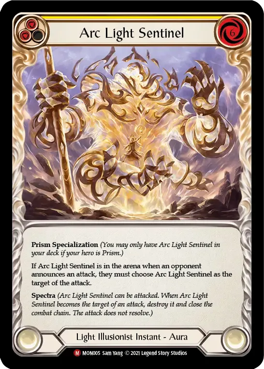 Arc Light Sentinel — Monarch — Flesh and Blood