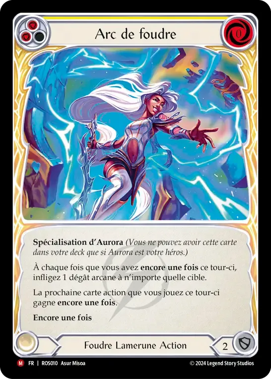 Arc de foudre — Rosetta — Flesh and Blood