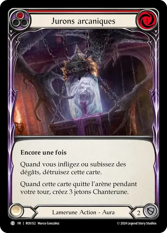 Jurons arcaniques — Rosetta — Flesh and Blood