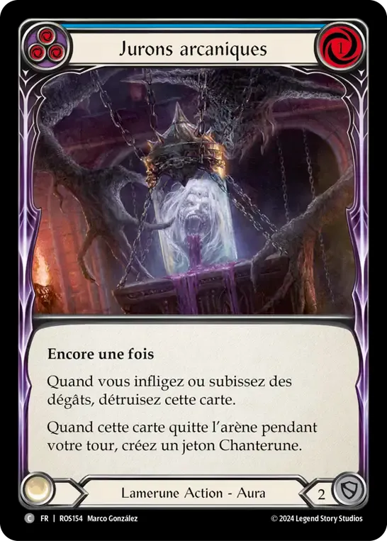 Jurons arcaniques — Rosetta — Flesh and Blood