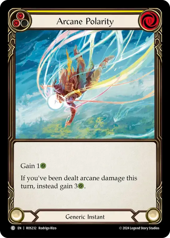 Arcane Polarity (Yellow) — Rosetta — Flesh and Blood