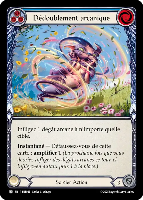 Dédoublement arcanique — Silver Age Chapter 3 - Blaze, Firemind — Flesh and Blood