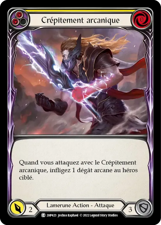 Crépitement arcanique — History Pack 2 - Black Label — Flesh and Blood