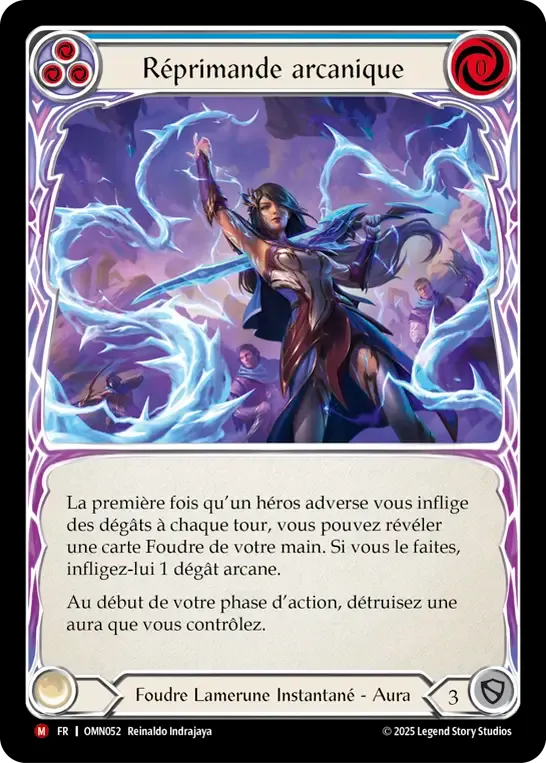 Réprimande arcanique — Omens of the Third Age — Flesh and Blood