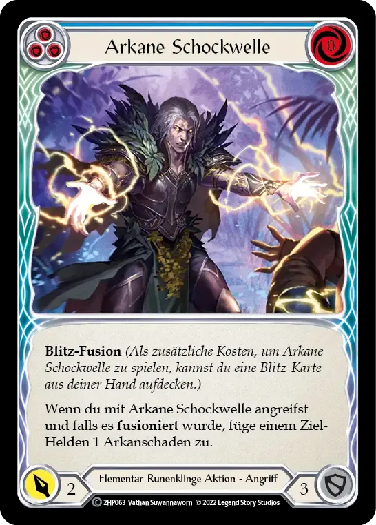 Arcanic Shockwave (Blue) — History Pack 2 - Black Label — Flesh and Blood