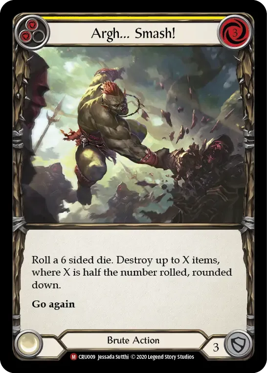 Argh... Smash! — Crucible of War — Flesh and Blood