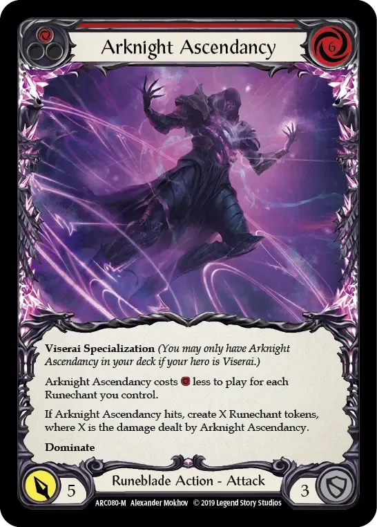 Arknight Ascendancy — Arcane Rising — Flesh and Blood