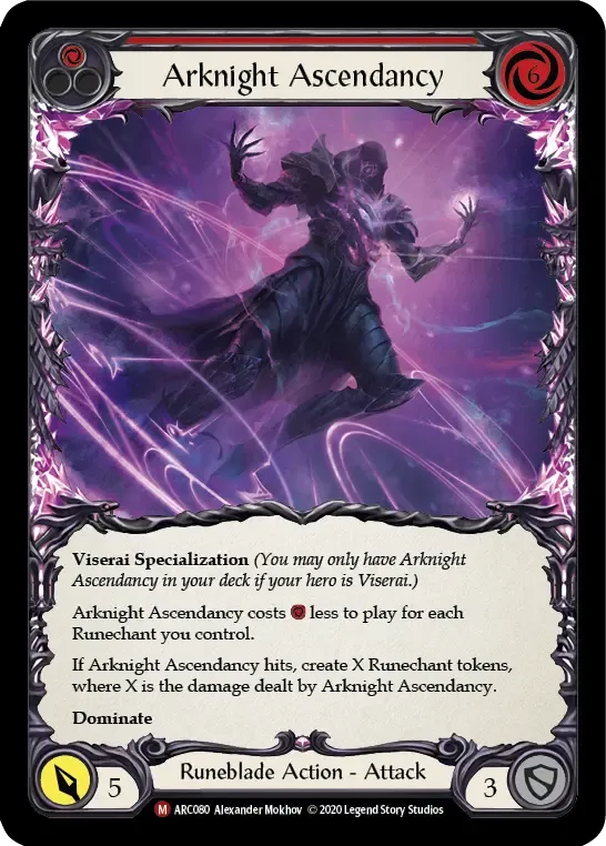 Arknight Ascendancy — Arcane Rising - Unlimited — Flesh and Blood