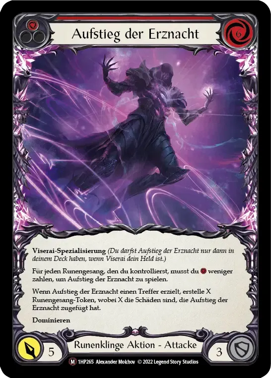 Arknight Ascendancy — History Pack 1 - Black Label — Flesh and Blood