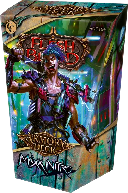 Deck Armory Maxx Nitro — Armory Deck - Maxx 'The Hype' Nitro — Flesh and Blood