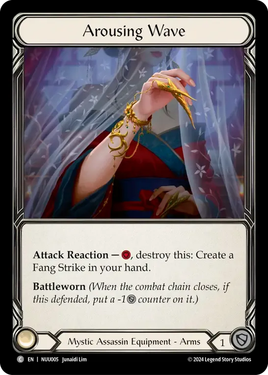 Arousing Wave — Nuu - Blitz Deck — Flesh and Blood
