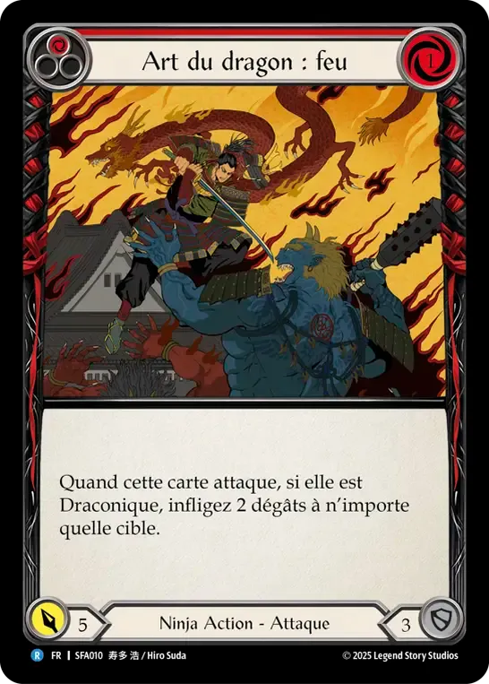 Art of the Dragon: Fire (Red) — Silver Age Chapter 2 - Fai — Flesh and Blood