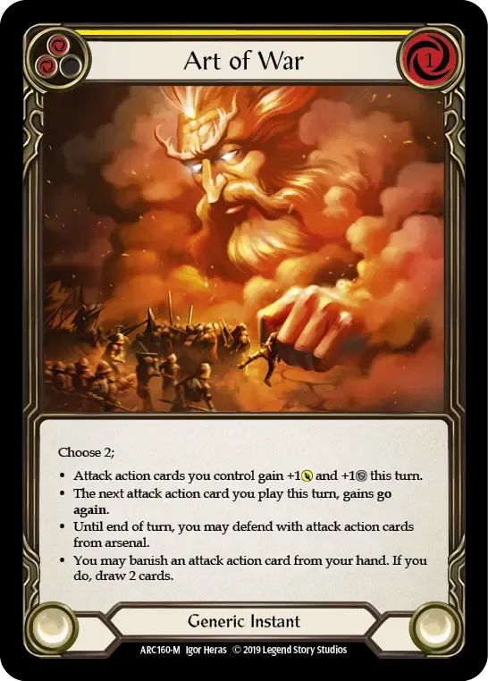 Art of War — Arcane Rising — Flesh and Blood
