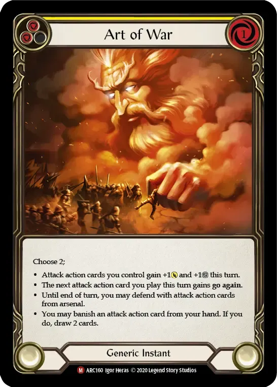 Art of War — Arcane Rising - Unlimited — Flesh and Blood