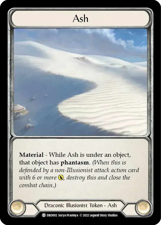 Ash — Dromai - Blitz Deck — Flesh and Blood