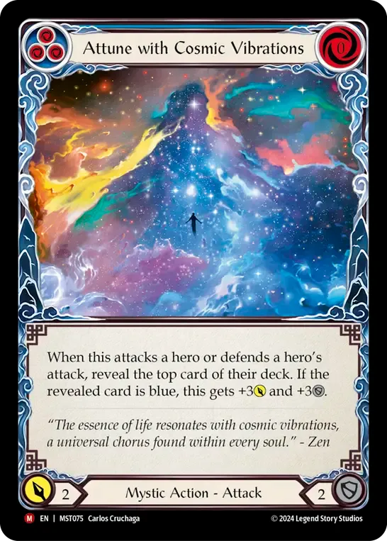Attune with Cosmic Vibrations — Part the Mistveil — Flesh and Blood