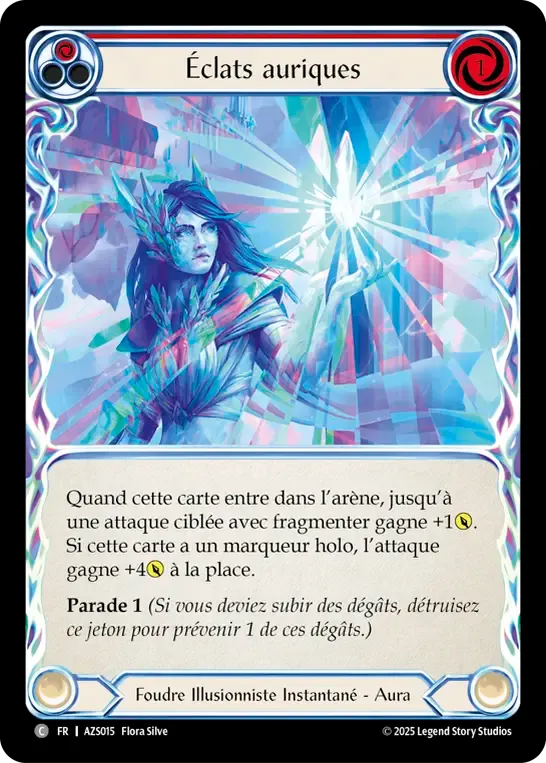 Éclats auriques — Armory Deck - Zyggy Starlight — Flesh and Blood