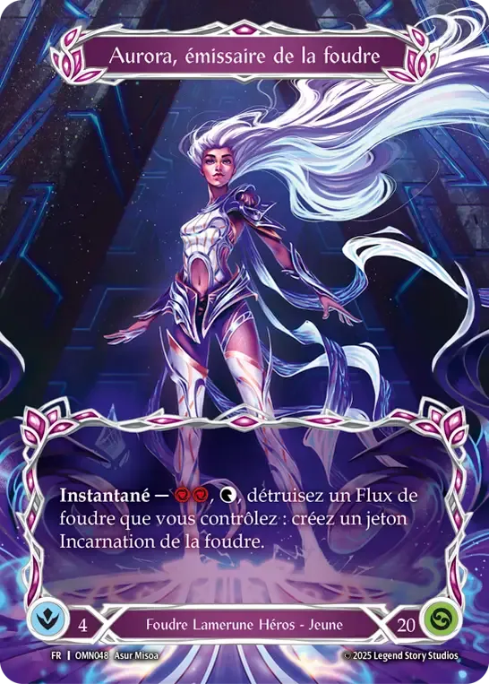 Aurora, émissaire de la foudre — Omens of the Third Age — Flesh and Blood