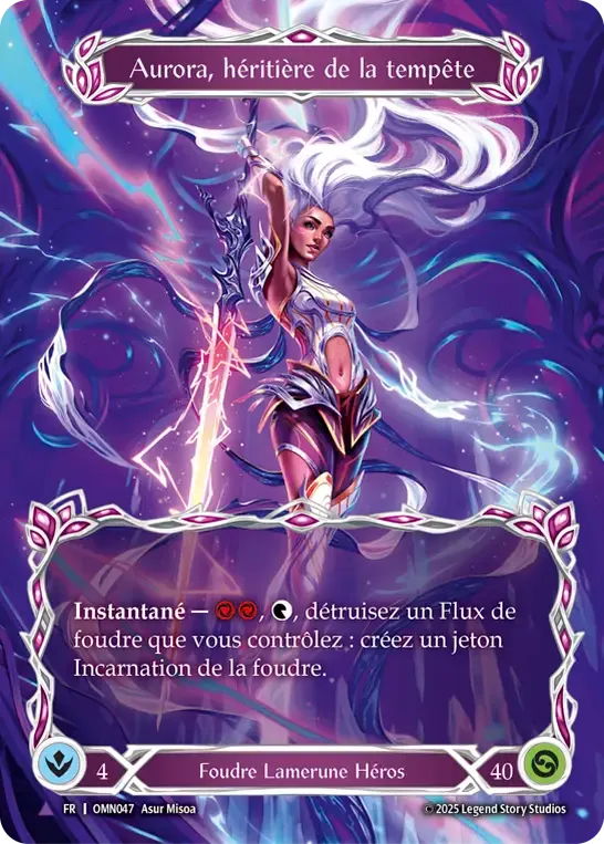 Aurora, Legacy of Tempest — Omens of the Third Age — Flesh and Blood