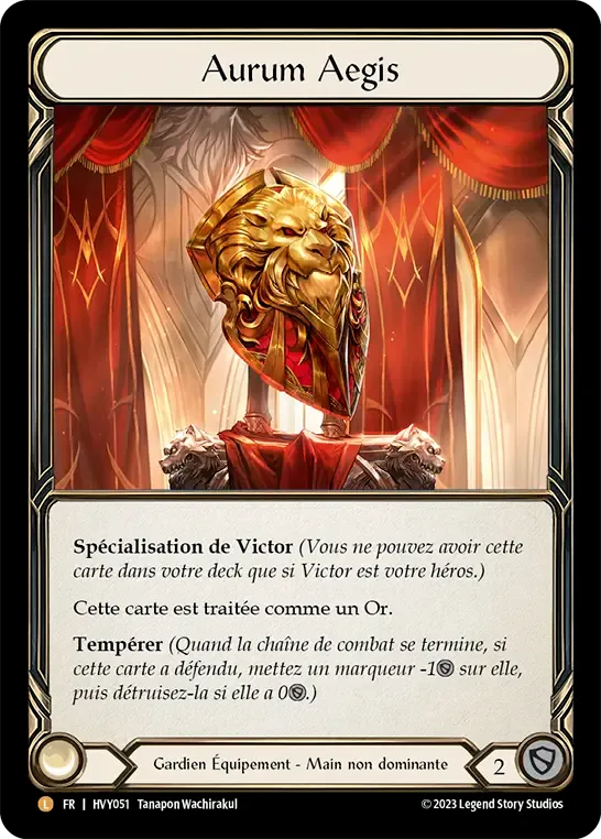 Aurum Aegis — Heavy Hitters — Flesh and Blood