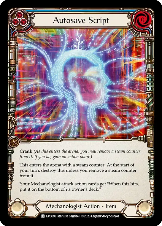 Autosave Script (Blue) — Bright Lights — Flesh and Blood