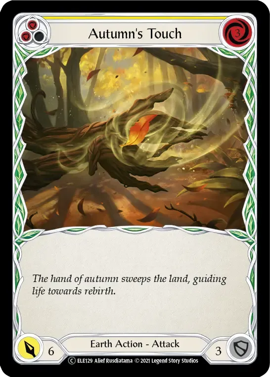 Autumn's Touch (Yellow) — Tales of Aria - Unlimited — Flesh and Blood