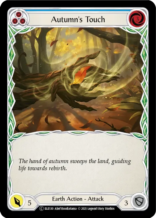 Autumn's Touch (Blue) — Tales of Aria - Unlimited — Flesh and Blood