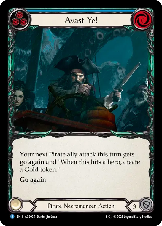 Avast Ye! (Blue) — Armory Deck - Gravy Bones — Flesh and Blood
