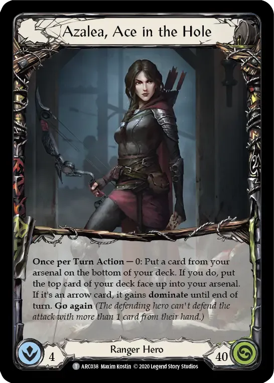 Azalea, Ace in the Hole — Arcane Rising - Unlimited — Flesh and Blood