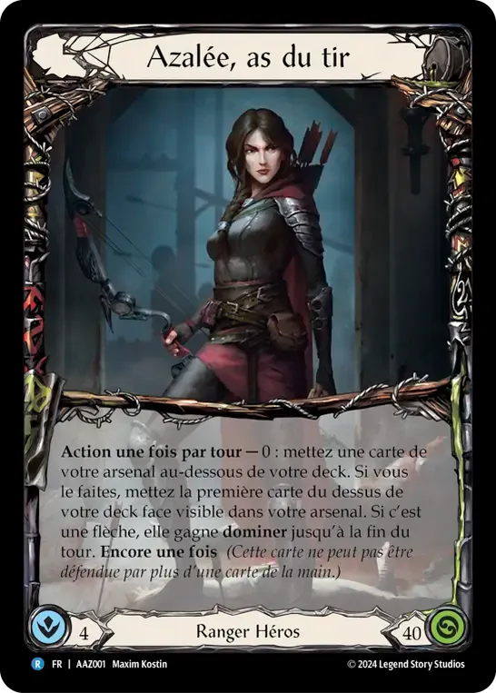 Azalée, as du tir from Armory Deck - Azalea, Ace in the Hole - Flesh and Blood