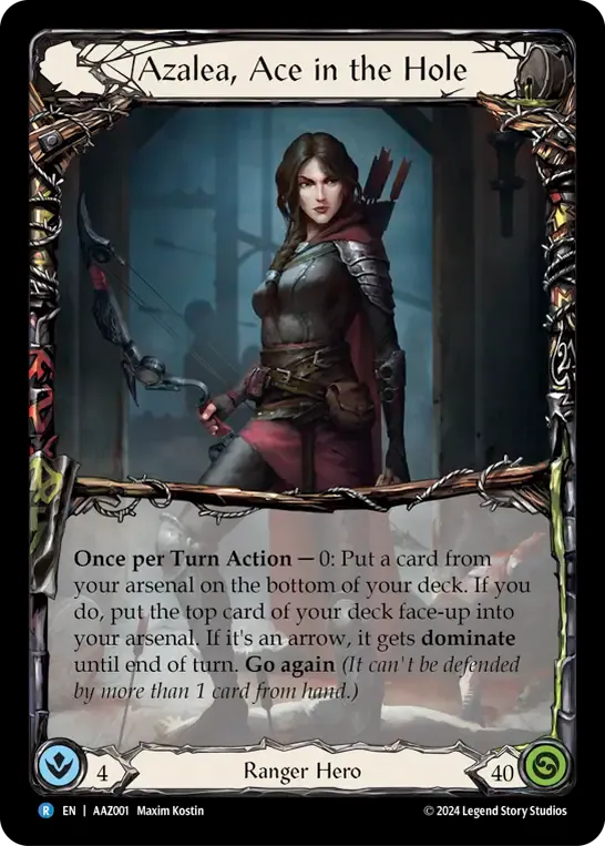 Azalea, Ace in the Hole — Armory Deck - Azalea, Ace in the Hole — Flesh and Blood