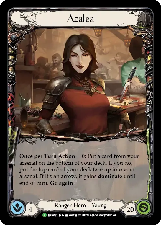 Azalea — Flesh and Blood: Promo Cards — Flesh and Blood