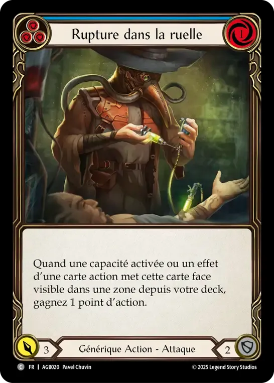 Rupture dans la ruelle — Armory Deck - Gravy Bones — Flesh and Blood