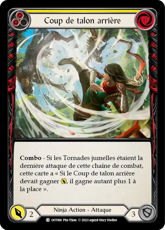 Coup de talon arrière — Outsiders — Flesh and Blood
