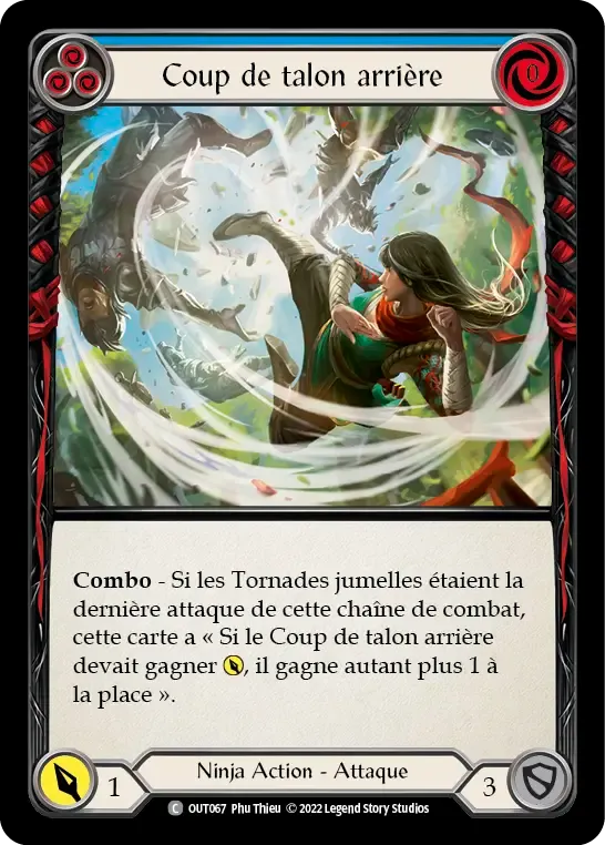 Coup de talon arrière — Outsiders — Flesh and Blood
