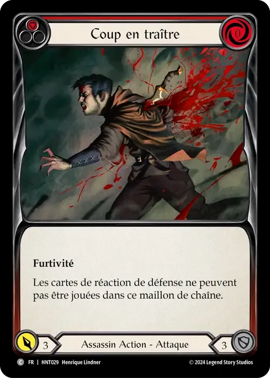 Coup en traître — The Hunted — Flesh and Blood