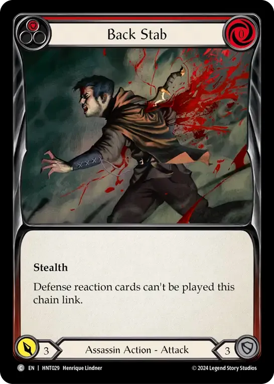 Coup en traître — The Hunted — Flesh and Blood