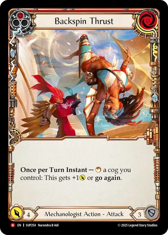 Backspin Thrust — Super Slam — Flesh and Blood