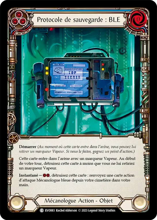 Protocole de sauvegarde : BLE from Bright Lights - Flesh and Blood