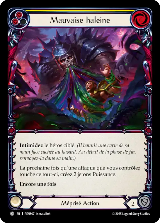 Bad Breath (Yellow) — Compendium of Rathe — Flesh and Blood