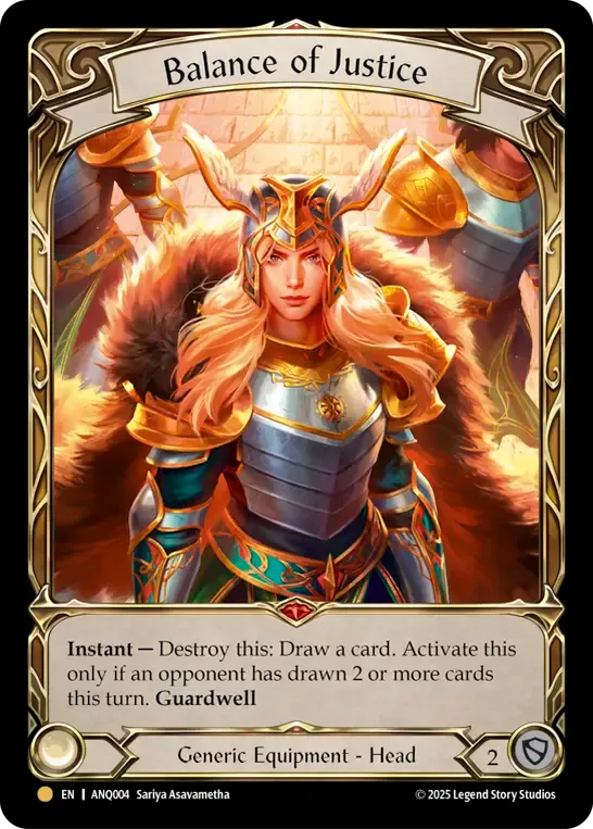 Balance of Justice — Compendium of Rathe - Antiquity Pack — Flesh and Blood