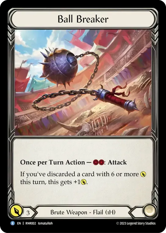 Ball Breaker — Rhinar - Heavy Hitters Blitz Deck — Flesh and Blood