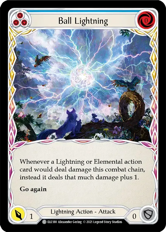 Ball Lightning (Blue) — Tales of Aria — Flesh and Blood