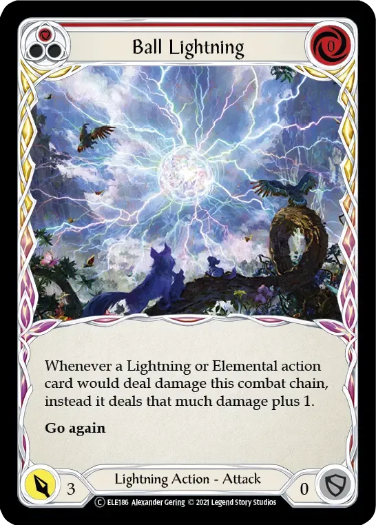 Ball Lightning (Red) — Tales of Aria - Unlimited — Flesh and Blood