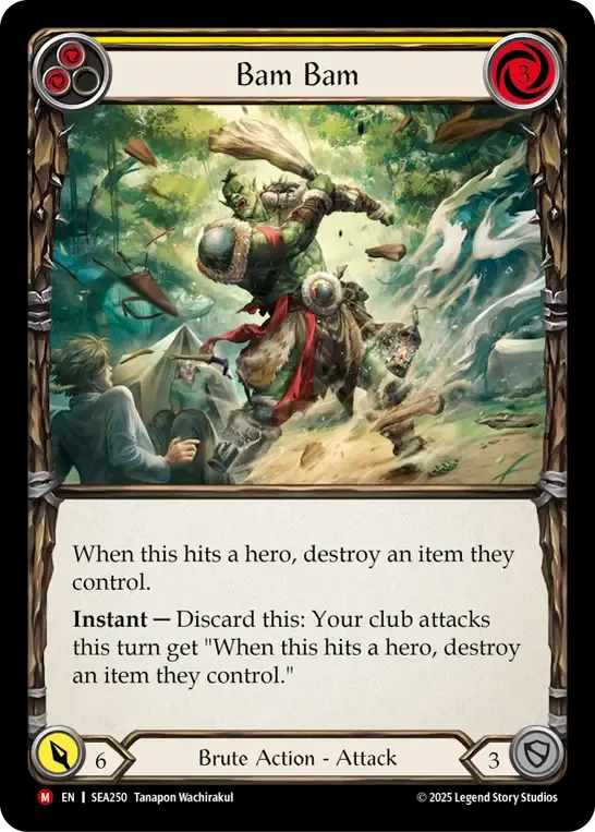 Bam Bam — High Seas — Flesh and Blood