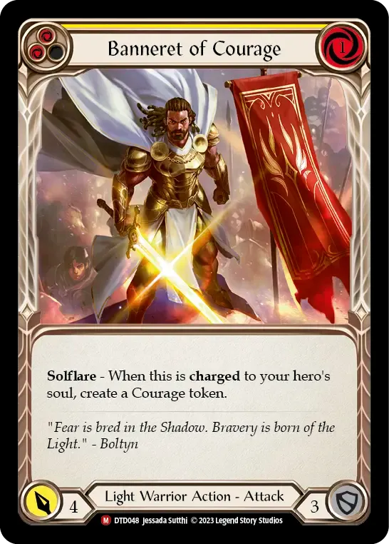 Banneret of Courage — Dusk till Dawn — Flesh and Blood