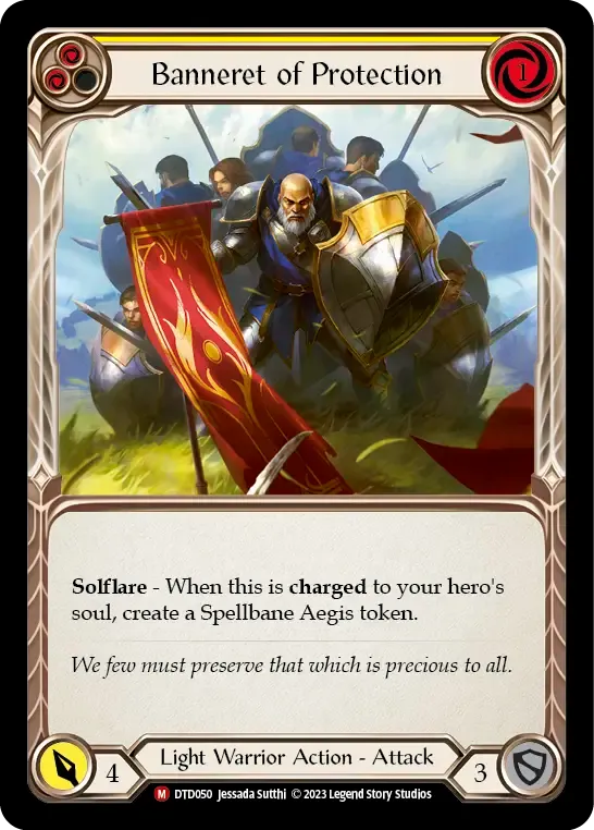 Banneret of Protection — Dusk till Dawn — Flesh and Blood