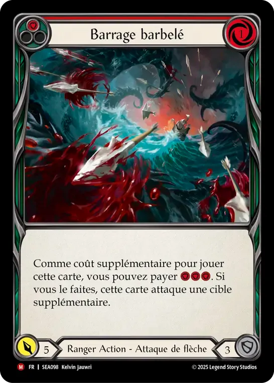 Barrage barbelé — High Seas — Flesh and Blood