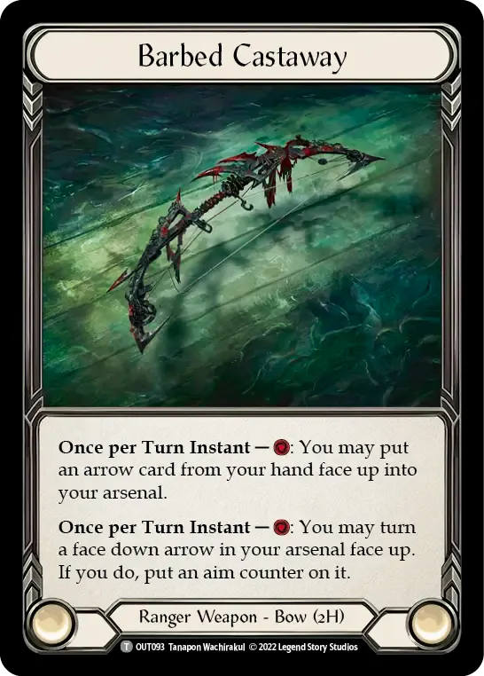 Barbed Castaway — Outsiders — Flesh and Blood