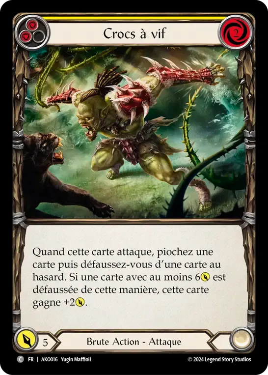 Crocs à vif — Armory Deck - Kayo, Armed and Dangerous — Flesh and Blood